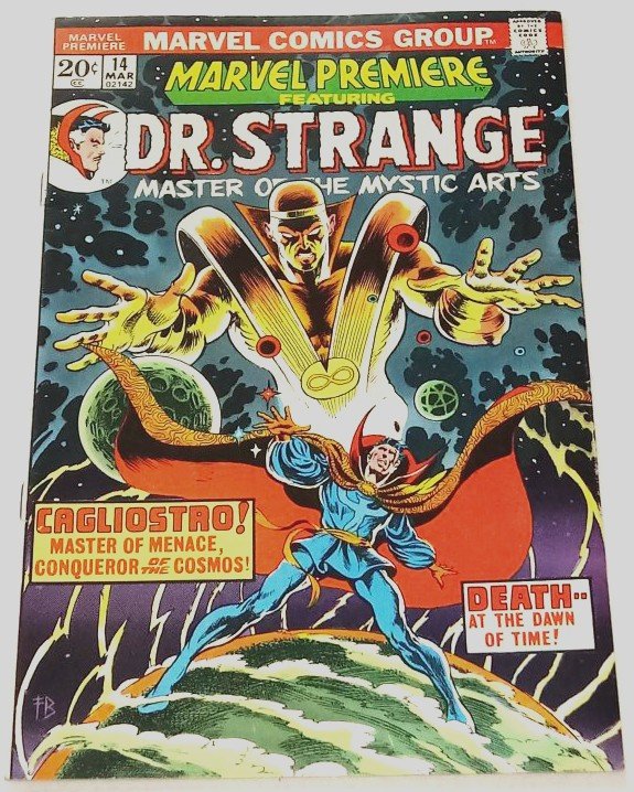 Marvel Premiete #14 mid grade copy FN (6.0) Dr Strange Bronze Age Marvel