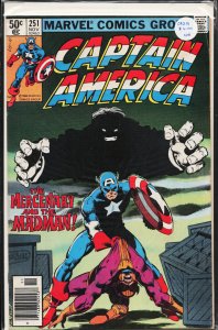 Captain America #251 (1980) Captain America