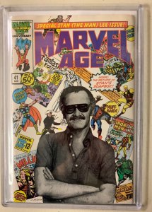 Marvel Age #41 Stan Lee 9.2 CGC it! (1986)
