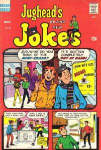 Jughead's Jokes #4 VG ; Archie | low grade comic March 1968 Snowman