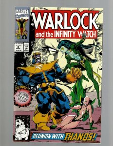 Lot of 12 Warlock and the Infinity Watch Comics #1 2 3 4 5 6 7 8 9 10 11 12 GK48