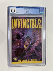 Invincible 140 CGC 9.8 2017 Image Skybound End Of All Things part 8 Variant
