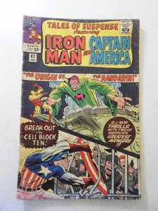 Tales of Suspense #62 (1965) GD/VG Condition moisture damage