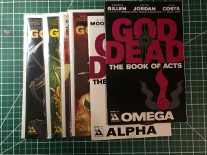 God Is Dead # 16, 17,  The Book of Acts Alpha, Omega (2014)