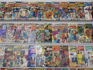 Huge Lot Silver/Bronze Comics W/Spider-Man, X-Men, FF, Avengers+ See Description