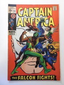Captain America #118 (1969) VG Condition moisture stain