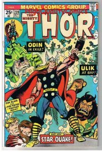 THOR #239, FN+, God of Thunder, Buscema, Troll Ulik,1966, more Thor in store