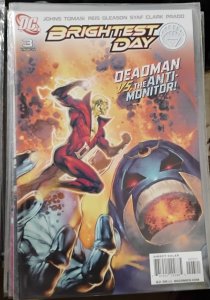 brightest day  # 3  2010  deadman   white lantern  ivan reis 1:25 variant