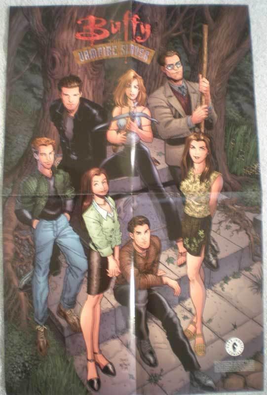 BUFFY the VAMIRE SLAYER Promo poster, 1998, Unused, more in our store