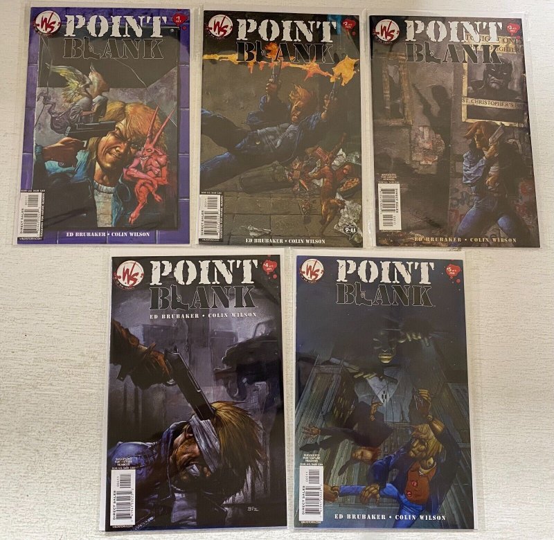 Point Blank set #1-5 Wildstorm 5 different books 8.0 VF (2002 to 2003)