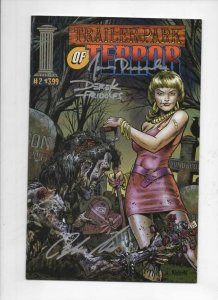 TRAILER PARK OF TERROR #2, NM, Zombies Ghouls Horror, Signed Dracoules Fridolfs