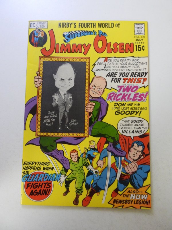 Superman's Pal, Jimmy Olsen #139 (1971) VF- condition