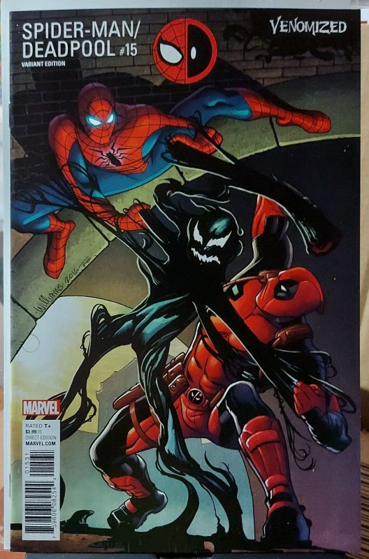 Spider-Man/Deadpool #15 VENOMIZED VARIANT