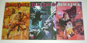 Blackjack #1-3 VF/NM complete series - signed - dark angel - black hero - set