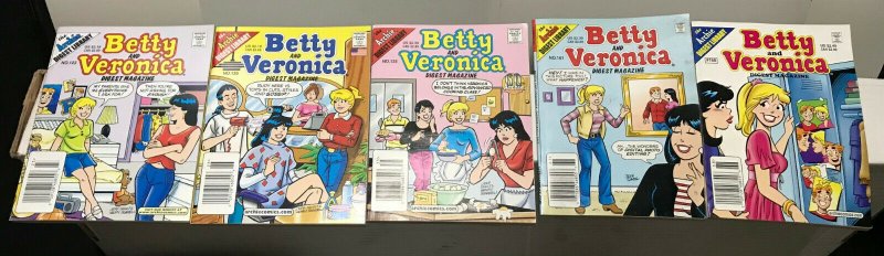 BETTY and VERONICA DIGEST MAGAZINE LOT of 5 Early-Mid 2000's FINE/newish! #7 