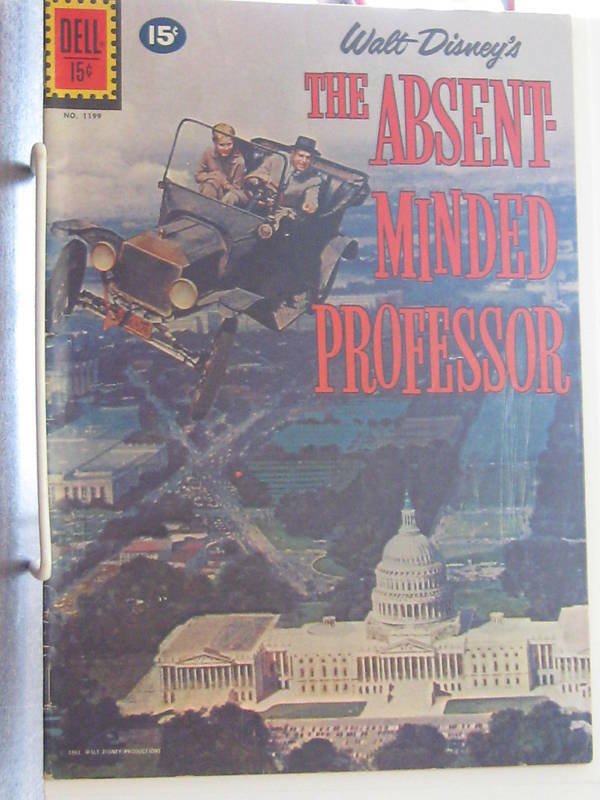 Four Color 1199 fn-  Absent Minded Professor