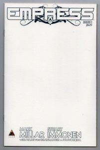 Empress #1 Blank Sketch Variant | Mark Millar (Icon, 2016) VF/NM