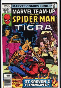 Marvel Team-Up #67 (1978) Tigra