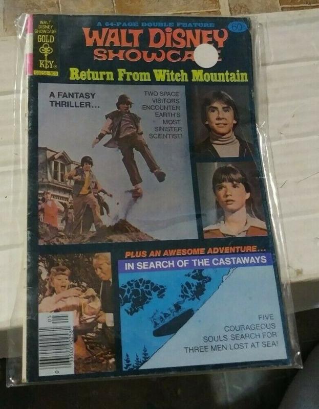 Walt Disney Showcase #44 1978, Western Publishing return from witch mountain