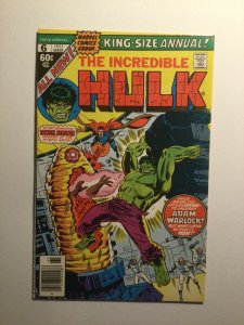 Incredible Hulk 6 Annual Near Mint- Nm- 9.2 Marvel