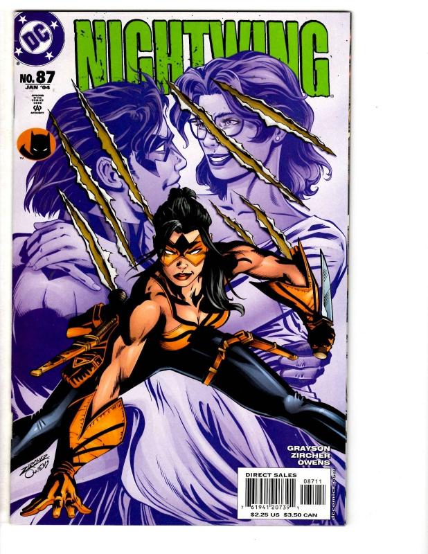 7 Nightwing DC Comic Books # 83 84 85 86 87 88 89 Batman Robin Grayson MS8