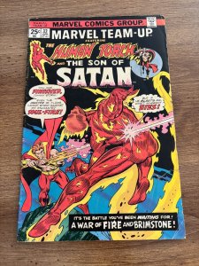 Marvel Team-Up # 32 VG/FN Comic Book Spider-Man Human Torch 3 J368