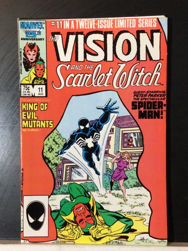 The Vision and the Scarlet Witch #11 Direct Edition (1986)