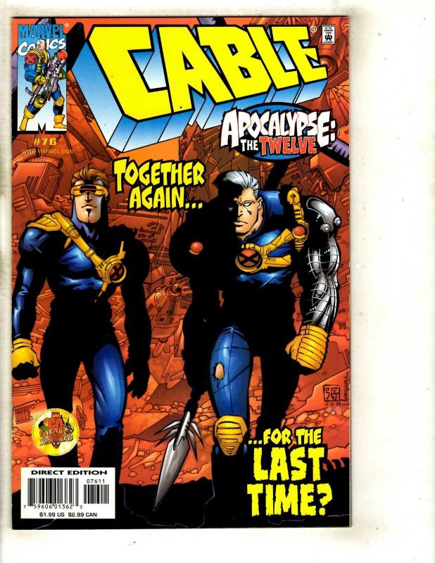 14 Cable Marvel Comics # 1 2 4 16 42 50 65 75 76 77 87 96 100 104 CJ5