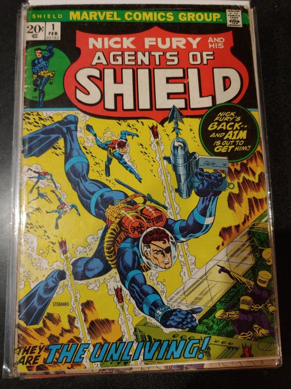 NICK FURY AND HIS AGENTS OF SHIELD #1 VG+