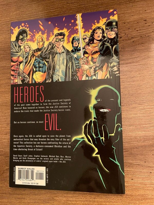 Darkness Falls JSA DC Comics TPB Graphic Novel Comic Book Vol # 2 4 J258