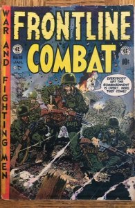 Frontline Combat #15 (1954)taped along spine