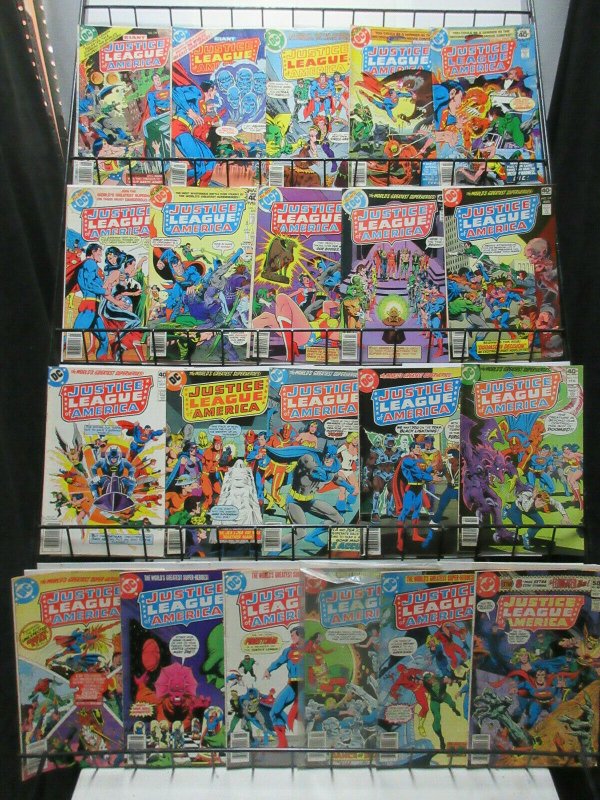 Justice League of America (DC 1975-80) #118-182 Lot 41 Diff Wonder Woman Batman+