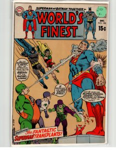 World's Finest Comics #190 Superman and Batman and Robin