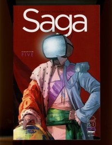 (2012) Saga #5 - EARLY ISSUE! FIRST PRINT! (9.2 OB)