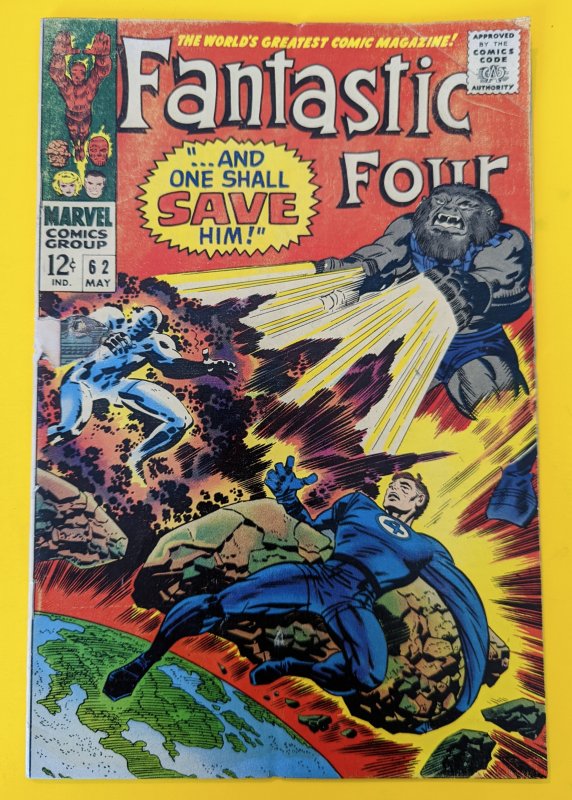 Fantastic Four #62 (1967) VG