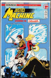 Justice Machine featuring The Elementals #4 (1986) Elementals