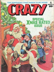 ORIGINAL Vintage March 1976 Crazy Magazine #16 Marvel Comics