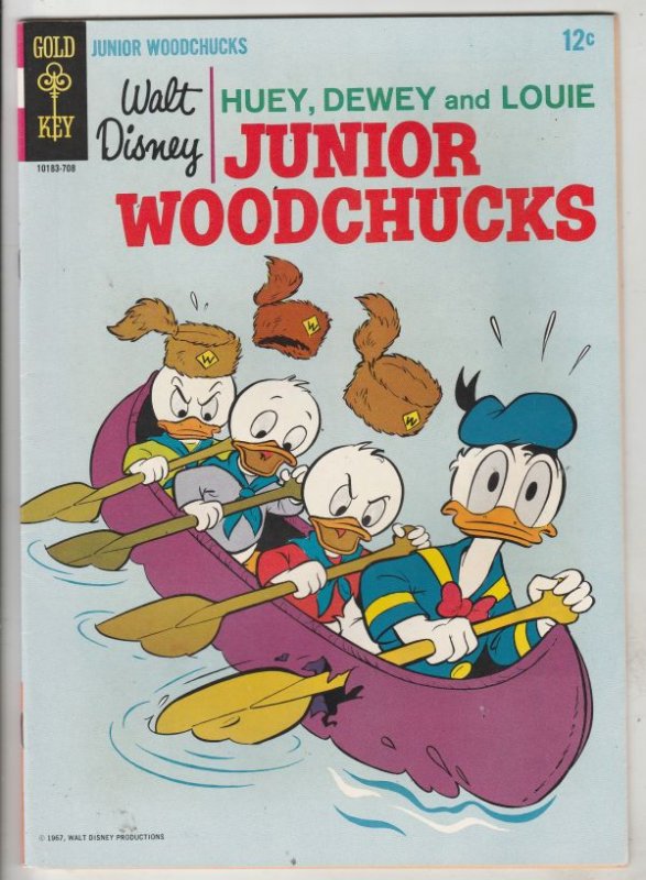 Huey Dewey and Louie Junior Woodchuks #2 (Jan-67) NM- High-Grade Huey Dewey L...