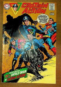 Captain Action (DC) #1 4.5 Very Good + 1st app. of Captain Action.
