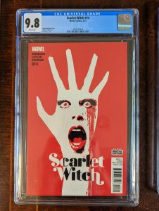 Scarlet Witch #14 (2017) CGC 9.8 - RARE!