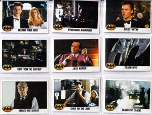 Topps Tim Burton's Batman Trading Cards