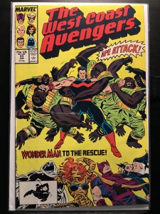 West Coast Avengers #33 Direct Edition (1988)