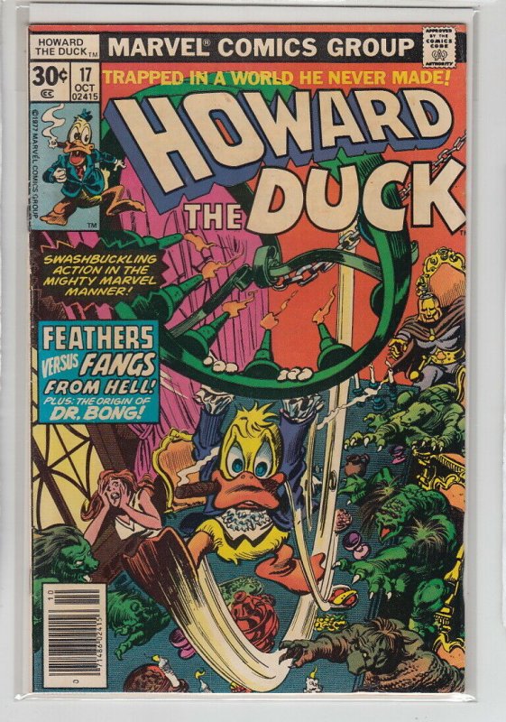 HOWARD THE DUCK (1976 MARVEL) #17 VG A08680