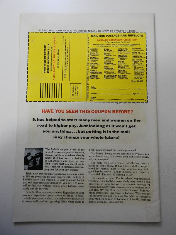 Marvel Double Feature #1 (1973) VG Condition