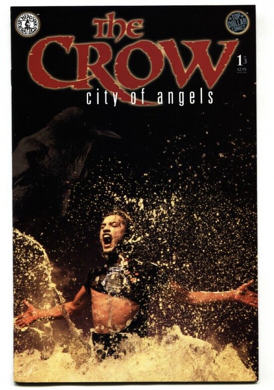 The Crow: City of Angels #1 variant cvr-1996-Kitchen Sink-J. O'Barr comic book