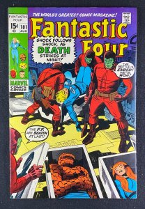 Fantastic Four (1961) #101 FN+ (6.5) 1st Hammerhead Family