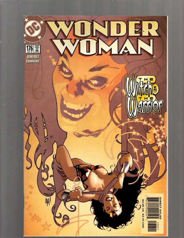 Lot Of 3 Wonder Woman DC Comic Books # 176 177 178 Adam Hughes NM Batman GK21