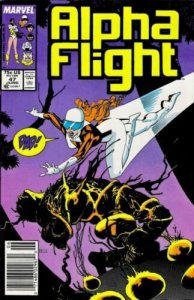 Alpha Flight (1st Series) #47 (Newsstand) FN; Marvel | Bill Mantlo - we combine 