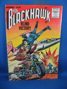 BLACKHAWK 94 F QUALITY COMICS 1955