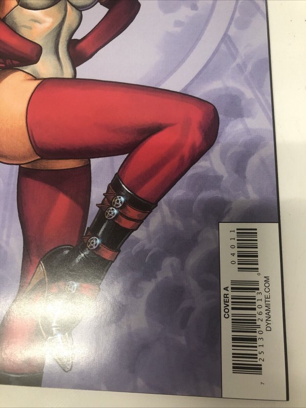 Bettie Page (2017) #4 (FN/VF) Variant Cover • David Avallone • Worley • Dynamite